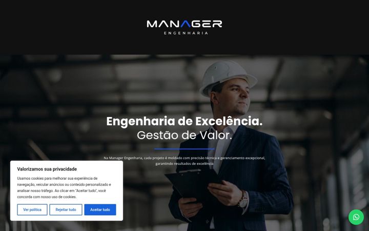 Screenshot of managernet.com.br