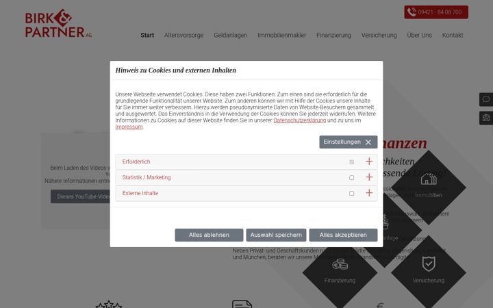 Screenshot of managerversorgung.de