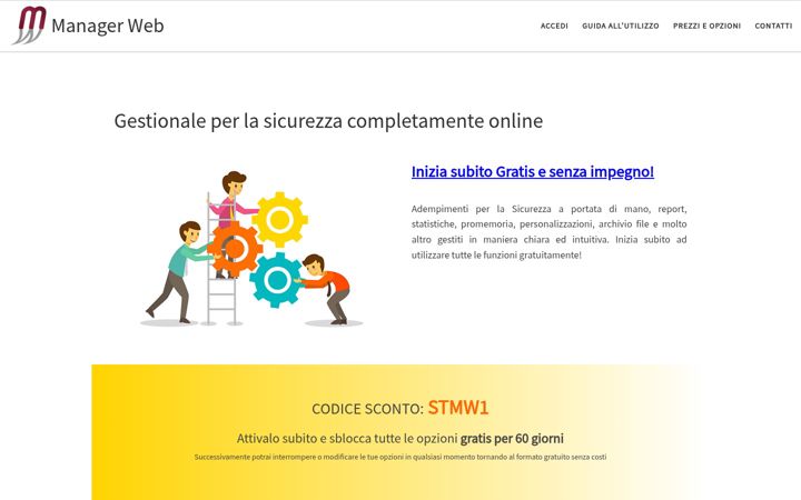 Screenshot of managerweb.it