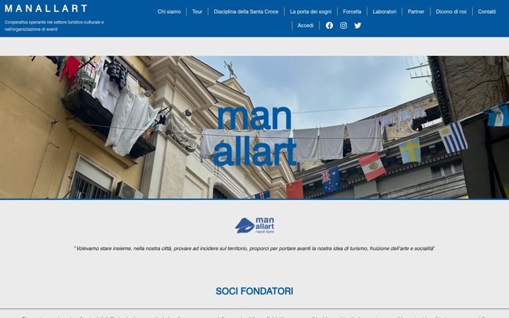Screenshot of manallart.it
