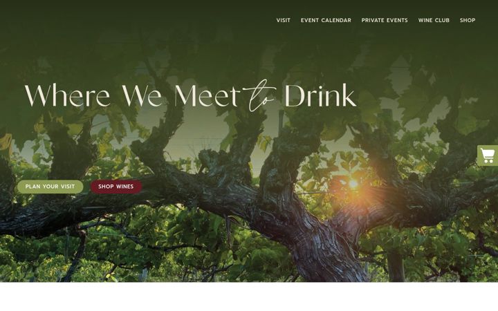 Screenshot of manatawnycreekwinery.com