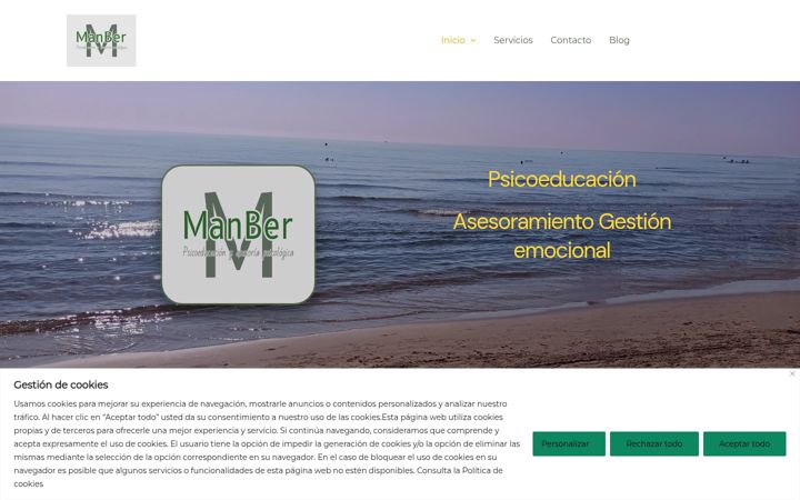 Screenshot of manberpsic.com