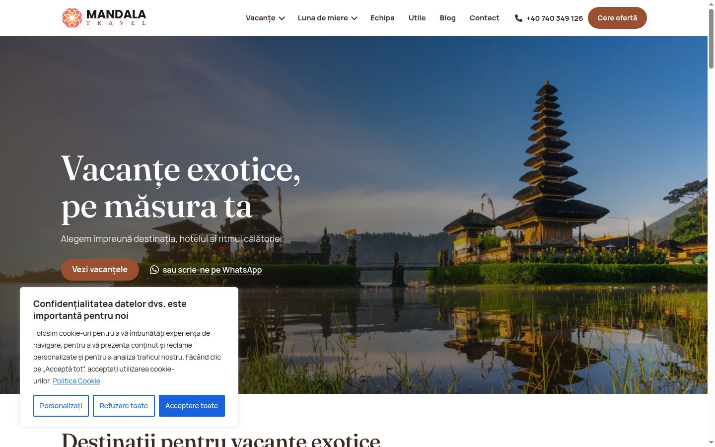 Screenshot tal-banner tal-kunsens muri qabel kwalunkwe interazzjoni