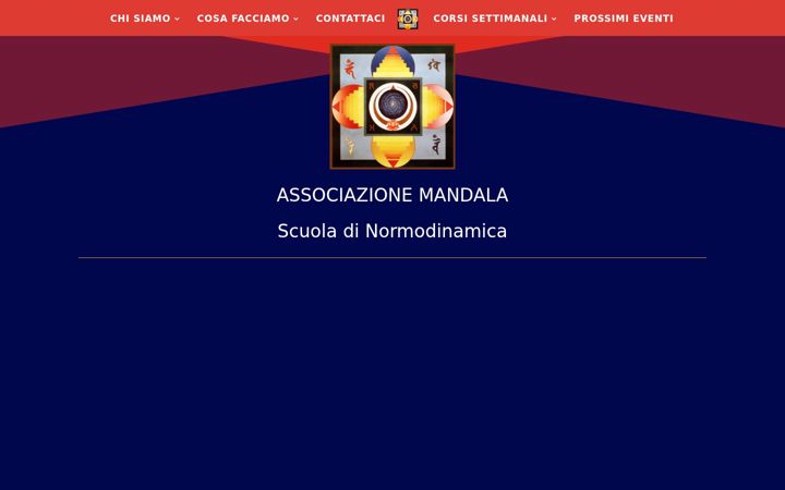 Screenshot of mandala.it