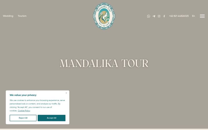 Screenshot of mandalikatour.com