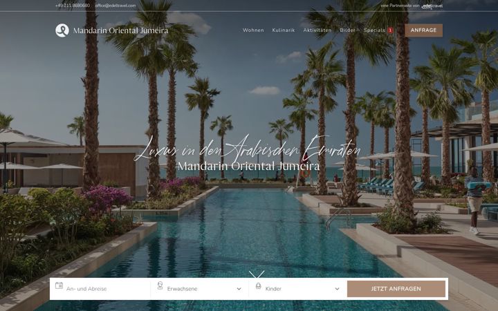 Screenshot of mandarin-dubai.com