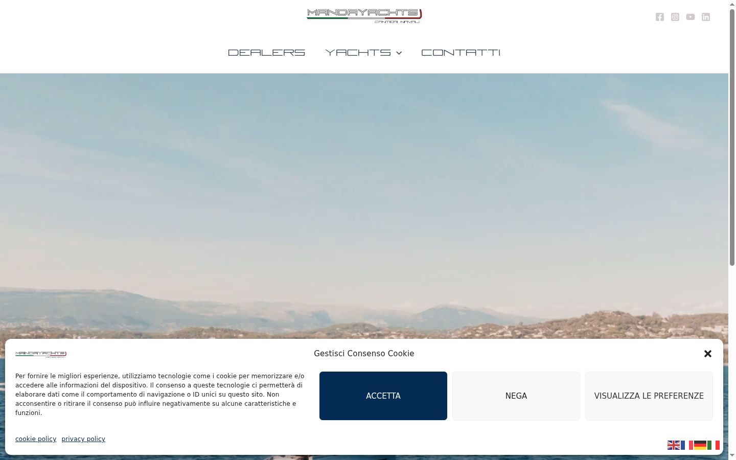 Screenshot tal-banner tal-kunsens muri qabel kwalunkwe interazzjoni
