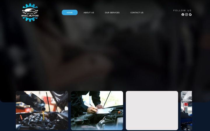 Screenshot of mandcautos.co.uk