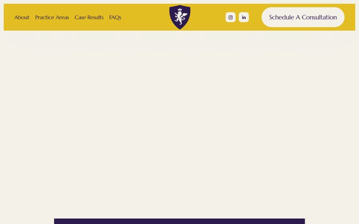 Screenshot of mandekorlaw.com