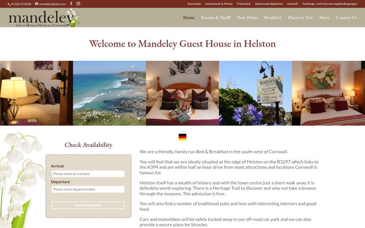 Screenshot of mandeley.co.uk