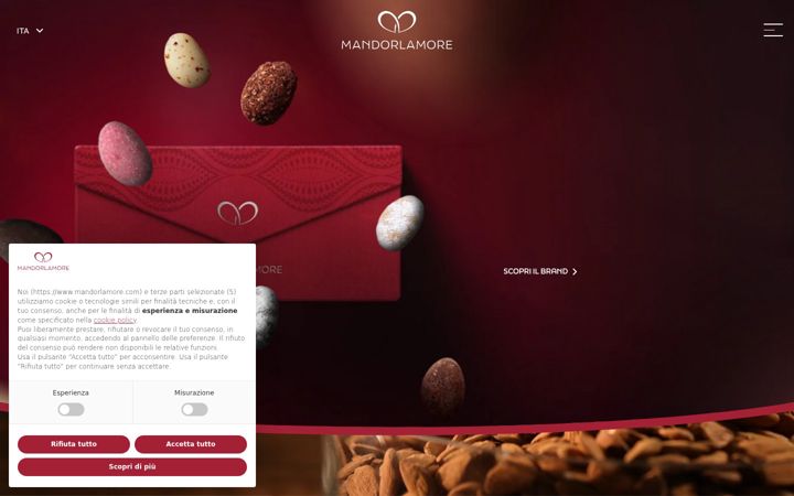 Screenshot von mandorlamore.com