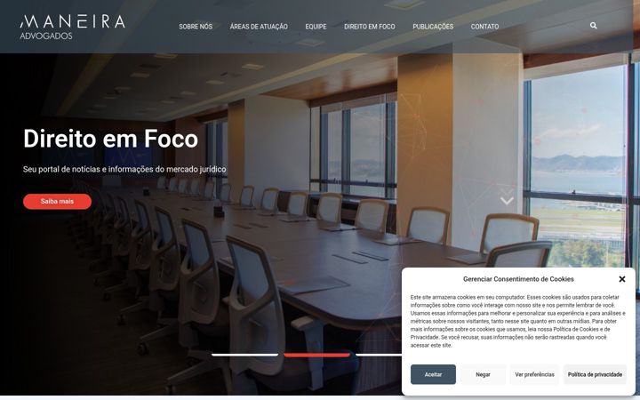 Screenshot of maneira.adv.br