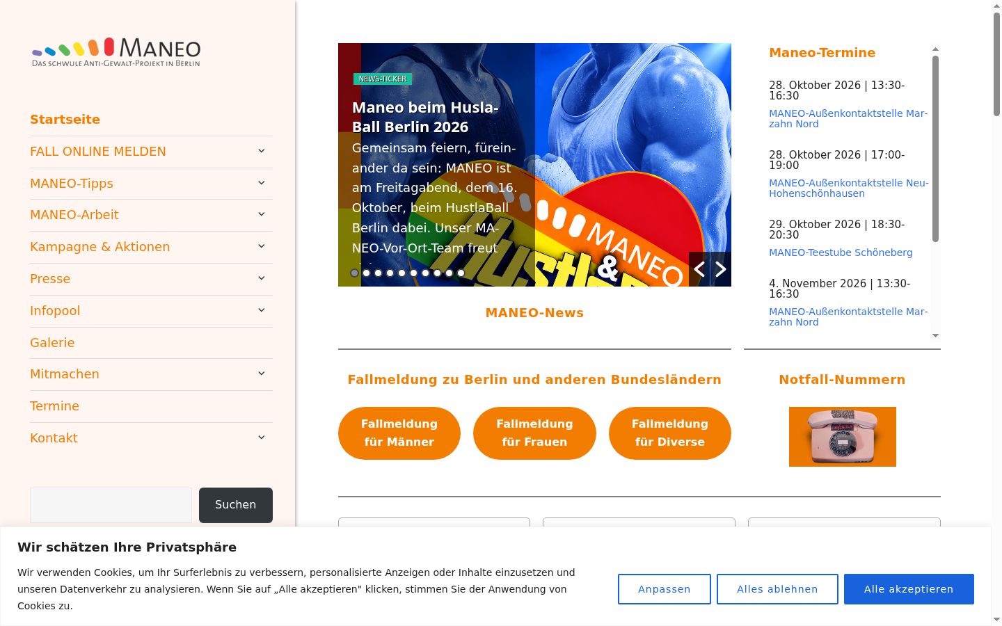 Sutikimo reklamjuostės, rodytos prieš bet kokią sąveiką, ekrano kopija