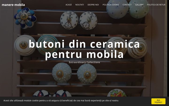 Screenshot of maneremobila.com