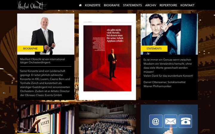 Screenshot of manfredobrecht.ch