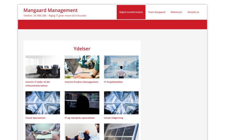 Screenshot of mangaard.net