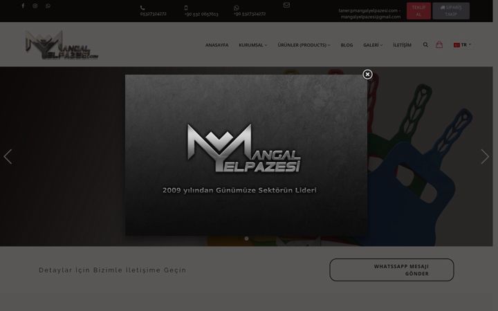 Screenshot of mangalyelpazesi.com