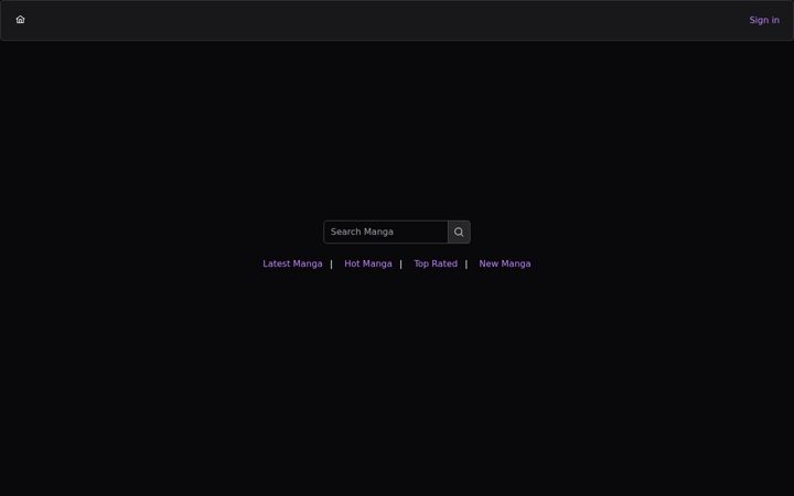 Screenshot of mangamelon.com