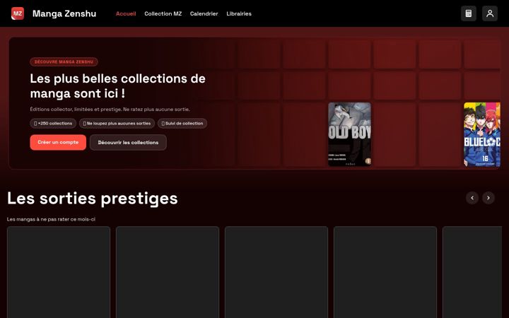 Screenshot of mangazenshu.fr