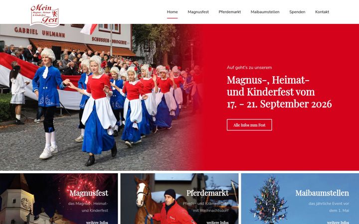 Screenshot of mangenfescht.de