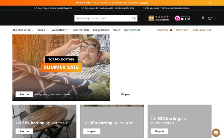 Screenshot of mangohoutonline.nl