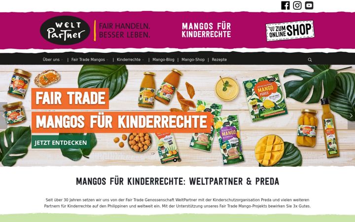 Screenshot of mangos-fuer-kinderrechte.de
