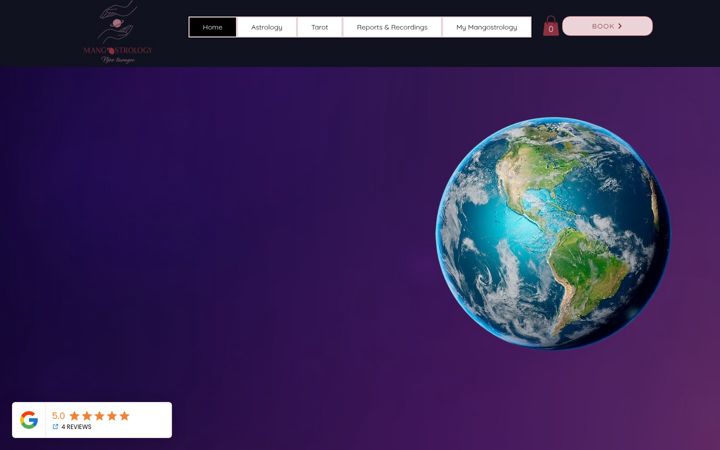 Screenshot of mangostrology.com