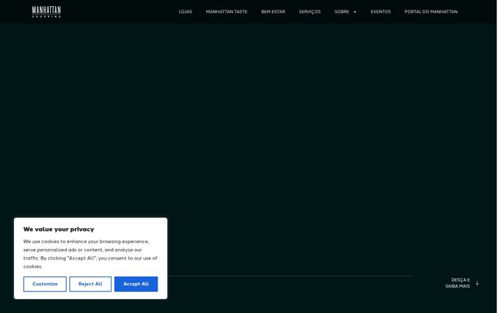 Screenshot of manhattanshopping.com.br