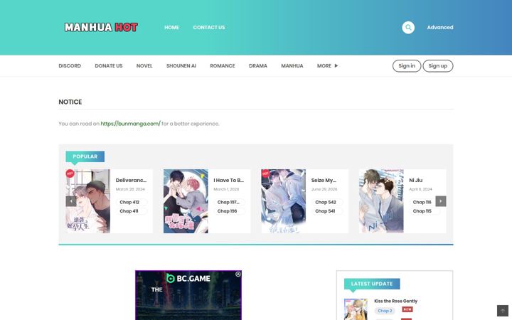 manhuahot.com
