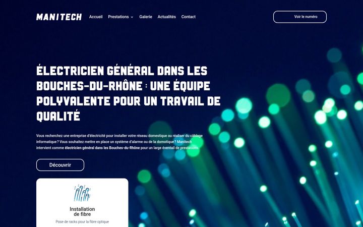 Screenshot of mani-tech13.fr