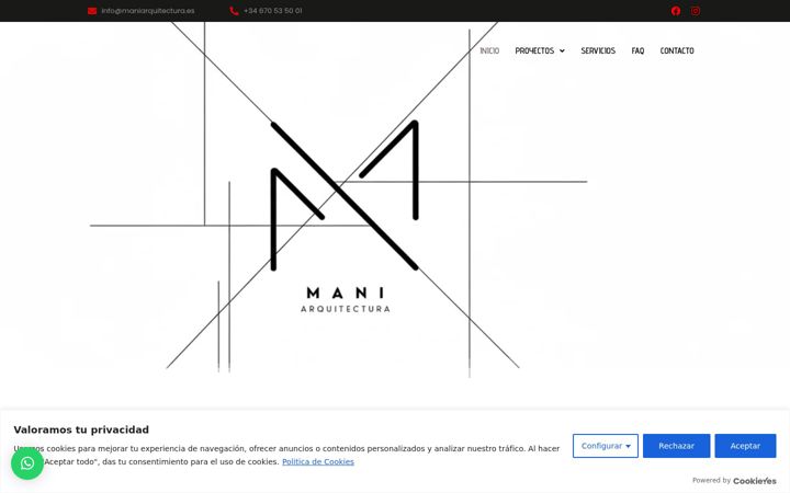 Screenshot of maniarquitectura.es