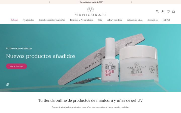 Screenshot of manicura24.es
