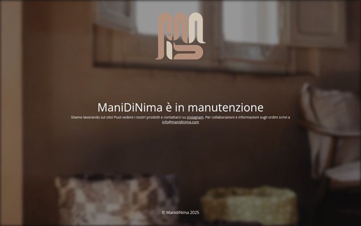 Screenshot of manidinima.com