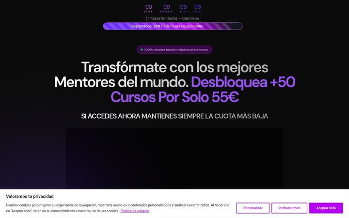 Screenshot of manifestadores.com