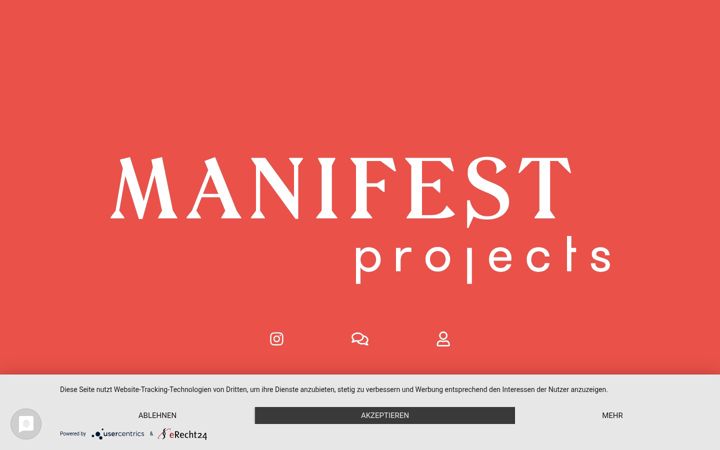 Screenshot of manifestprojects.de