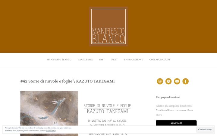 Screenshot of manifiestoblanco.com