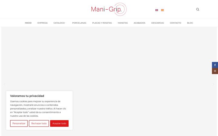 Screenshot of manigrip.com