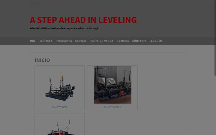 Screenshot of manipav.com