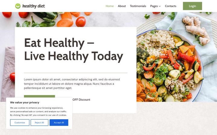 Screenshot of manipuladoralimentario.com