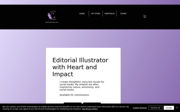 Screenshot of manisharekhi.com