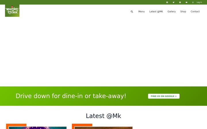 Screenshot of manishaskitchen.com