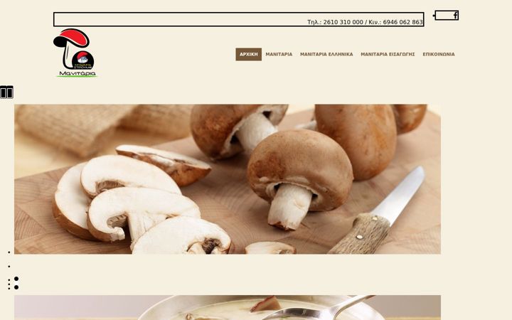 Screenshot of manitaria-kostoulias.gr