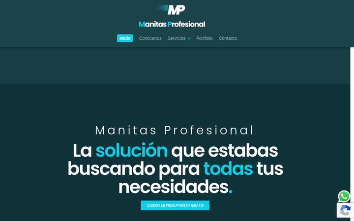 Screenshot ta' manitasprofesional.es