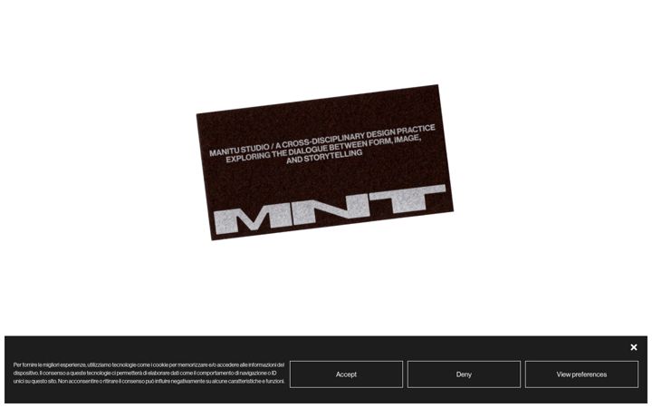 Screenshot of manitudesign.com