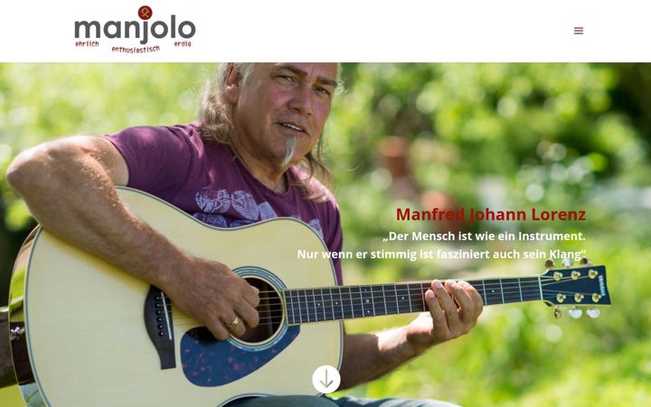 Screenshot of manjolo.com