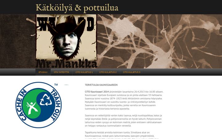 Screenshot of mankka.net