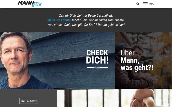 Screenshot of mann-was-geht.de