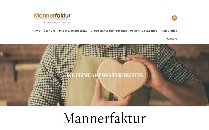 Screenshot of mannerfaktur.de