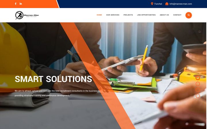 Screenshot of mannes-man.com