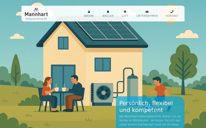 Screenshot of mannhart-ag.ch